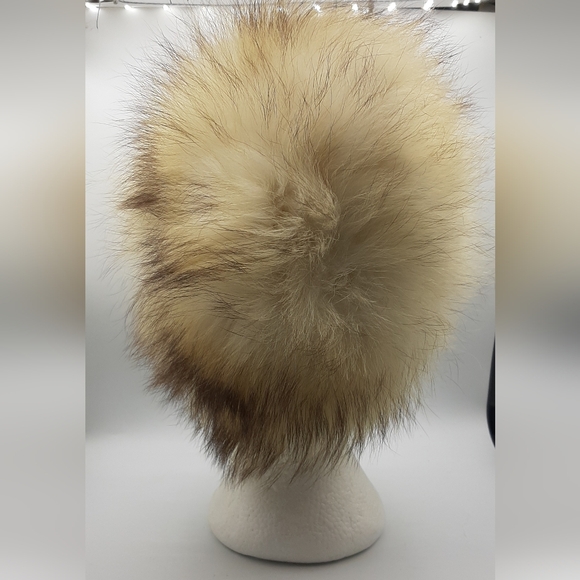 Vintage 1950's Fur Cloche Women's Hat Size Small Satin Lined - Picture 3 of 7